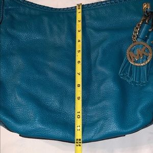 Turquoise Michael Kors purse